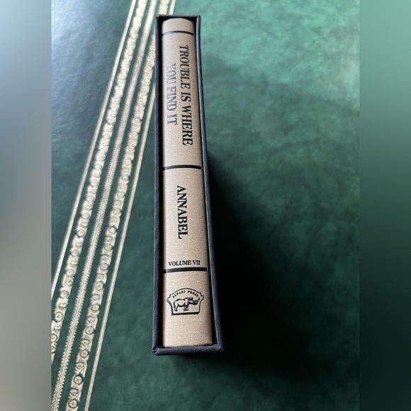 NWT HardcoverBook Trouble is Where You Find It by Russell Annabel - Picture 6 of 6